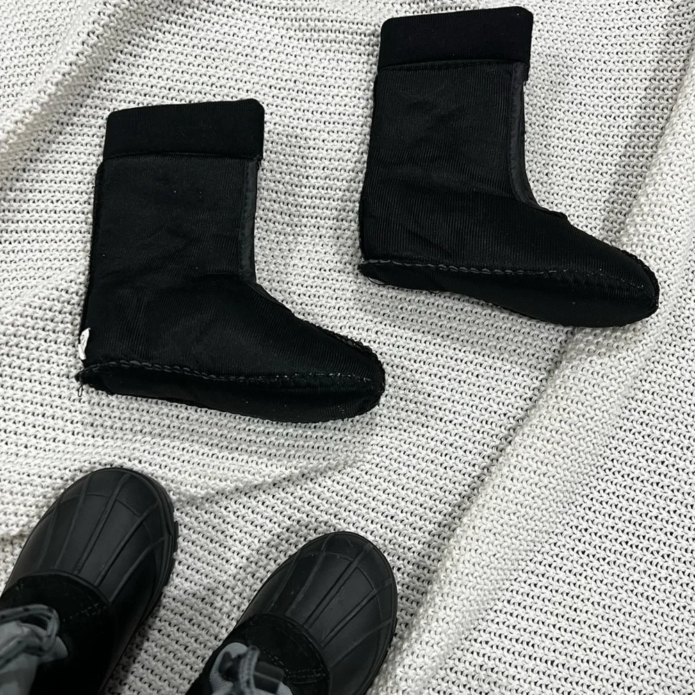 Sporto Black Textured Insole